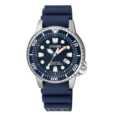 Citizen Damen Uhr Eco-Drive, Taucheruhr, Promaster Marine, Diver´s EP 6051-14L